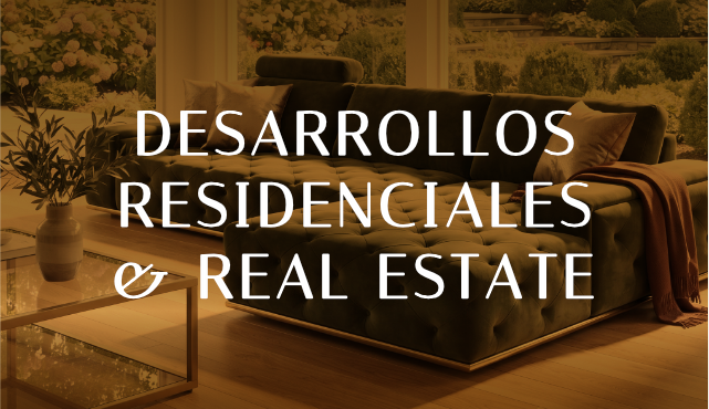 Desarrollos residenciales